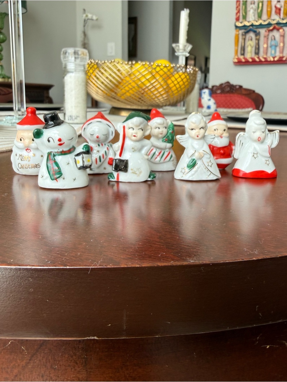 Vintage Christmas Placecard Holders - Set of 8 - Made in Japan - Picture 3 of 9